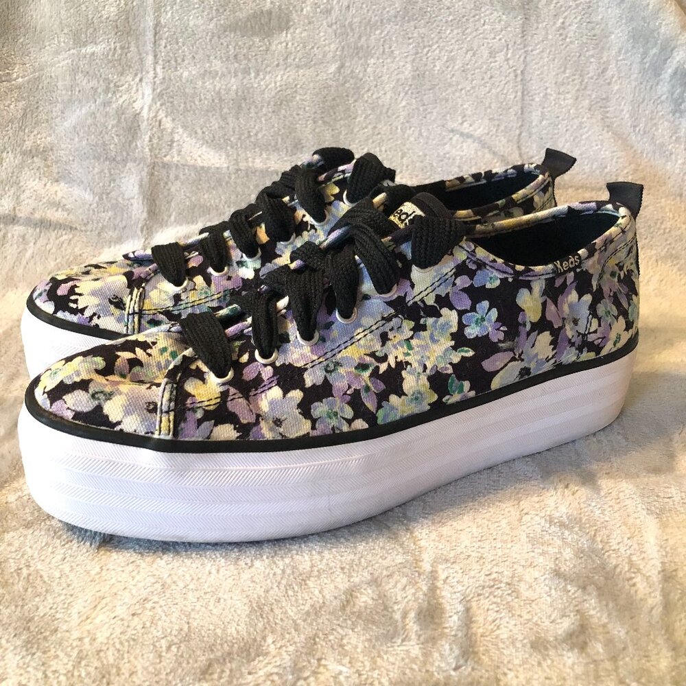 Keds Shoes Womens Size 11 Platform Floral Dream Foam Canvas WF61782 Sneakers